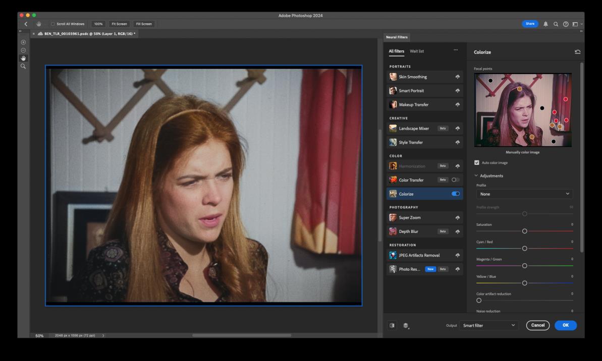 Ben Photoshop reference creation