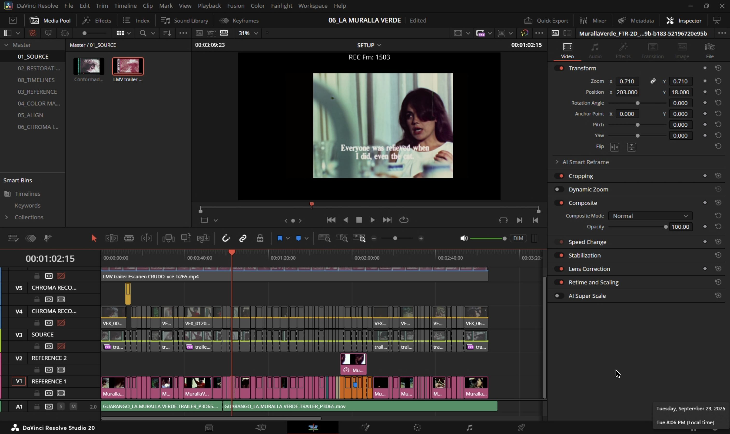 Resolve reference prep