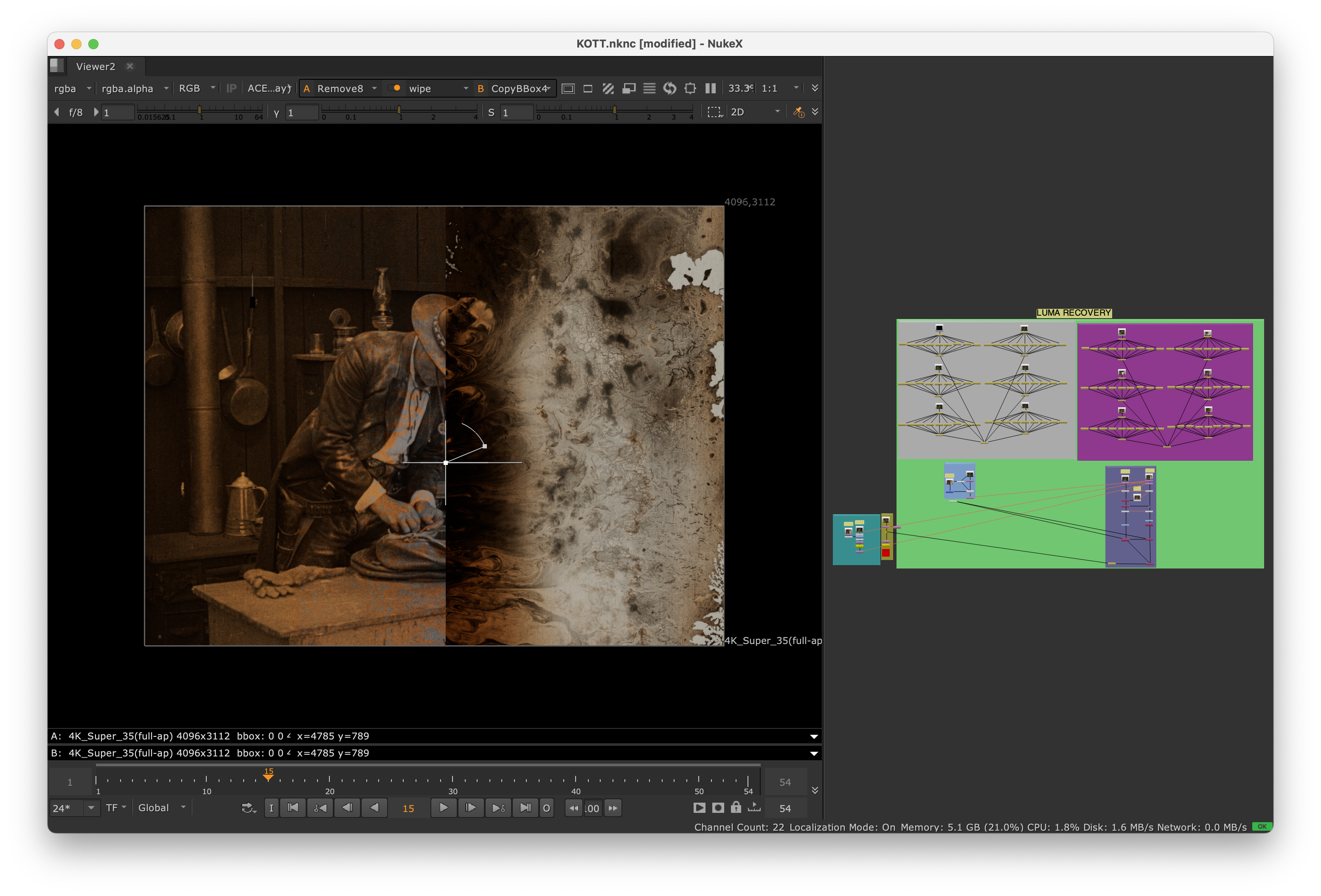 Knights of the Trail spatial recovery result